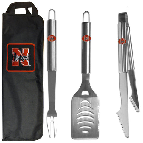 Nebraska BBQ Set w/Bag