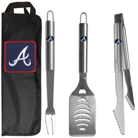 Braves BBQ Set w/Bag