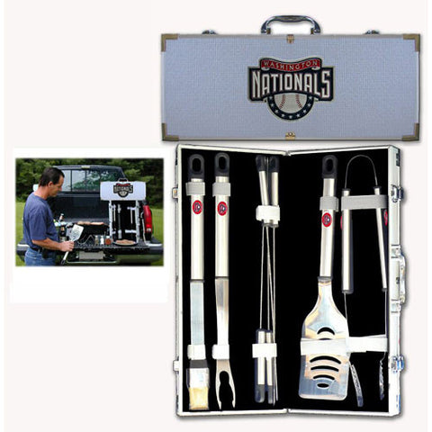 Nationals 8pc BBQ Set & Case