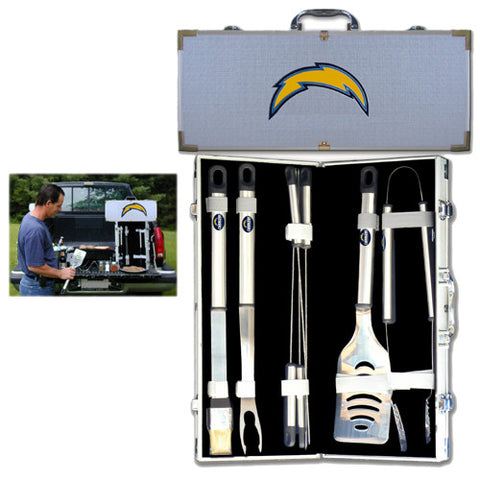 NFL 8 pc BBQ Set - San Diego Chargers