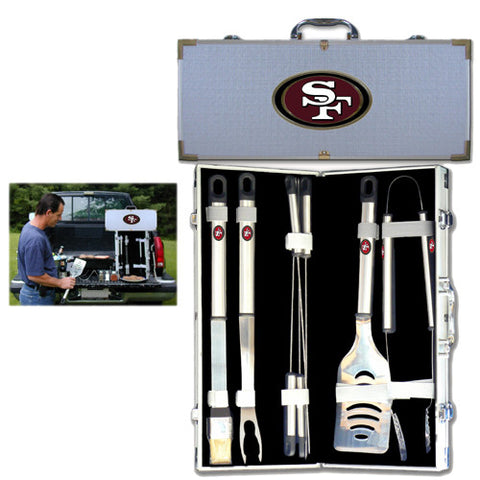 NFL 8 pc BBQ Set - San Francisco 49ers