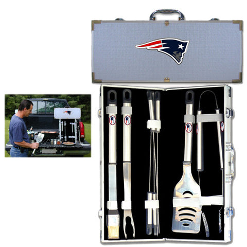 NFL 8 pc BBQ Set - New England Patriots