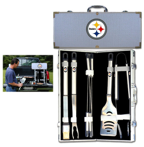 NFL 8 pc BBQ Set - Pittsburgh Steelers