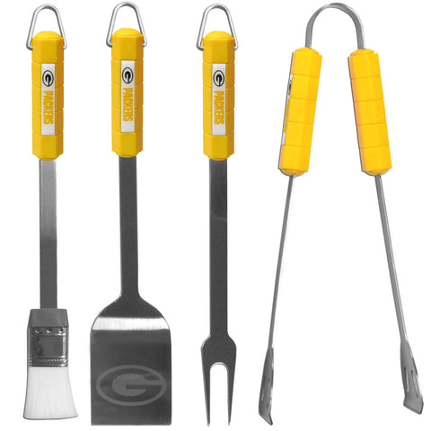 Green Bay Packers 4 pc BBQ Set