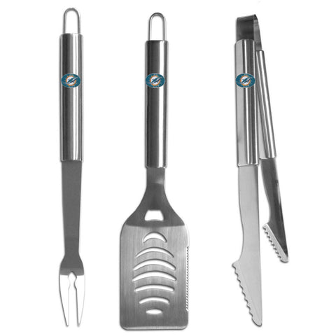 Dolphins 3pc BBQ Set