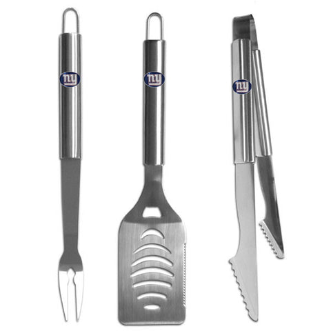 NY Giants 3pc BBQ Set