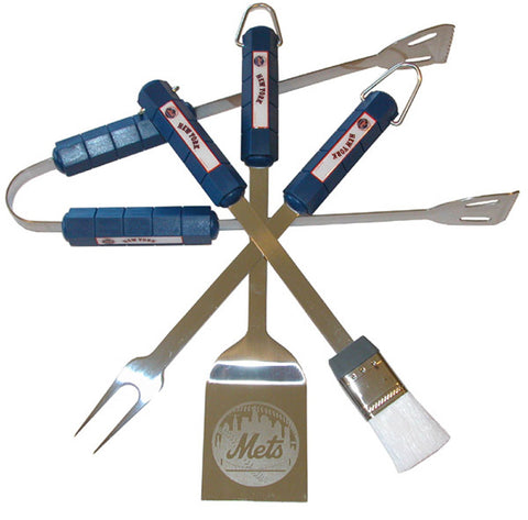 New York Mets 4 Pc Bbq Set