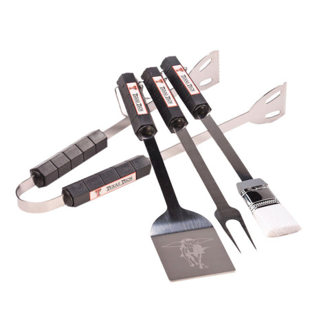 Texas Tech Red Raiders 4 Pc Bbq Set