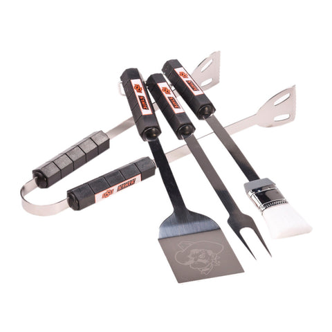 Oklahoma State Cowboys 4 Pc Bbq Set