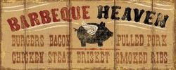 Barbeque Heaven, Gallery Wrap Canvas, Cropped