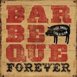 Barbeque Forever, Gallery Wrap Canvas, Cropped