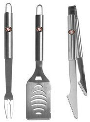 San Francisco 49ers Grilling BBQ 3 Piece Utensil Set
